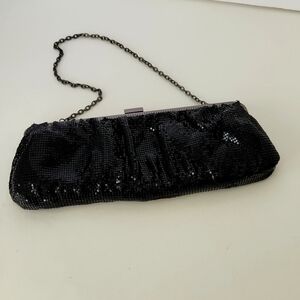 Steve Madden Black Sequin Evening  Bag